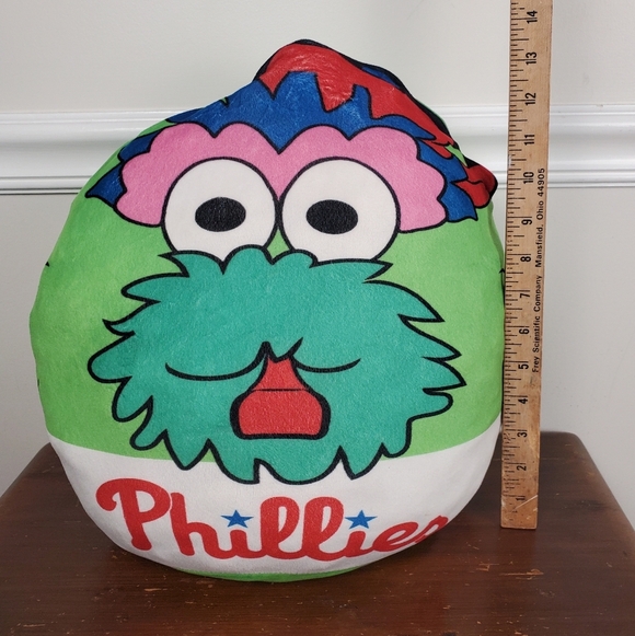 Phillie Phanatic MLB Phillies Mascot Plush Pillow - Picture 5 of 5